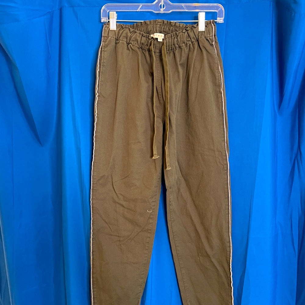 Xirena drawstring pants, army green color, size Small